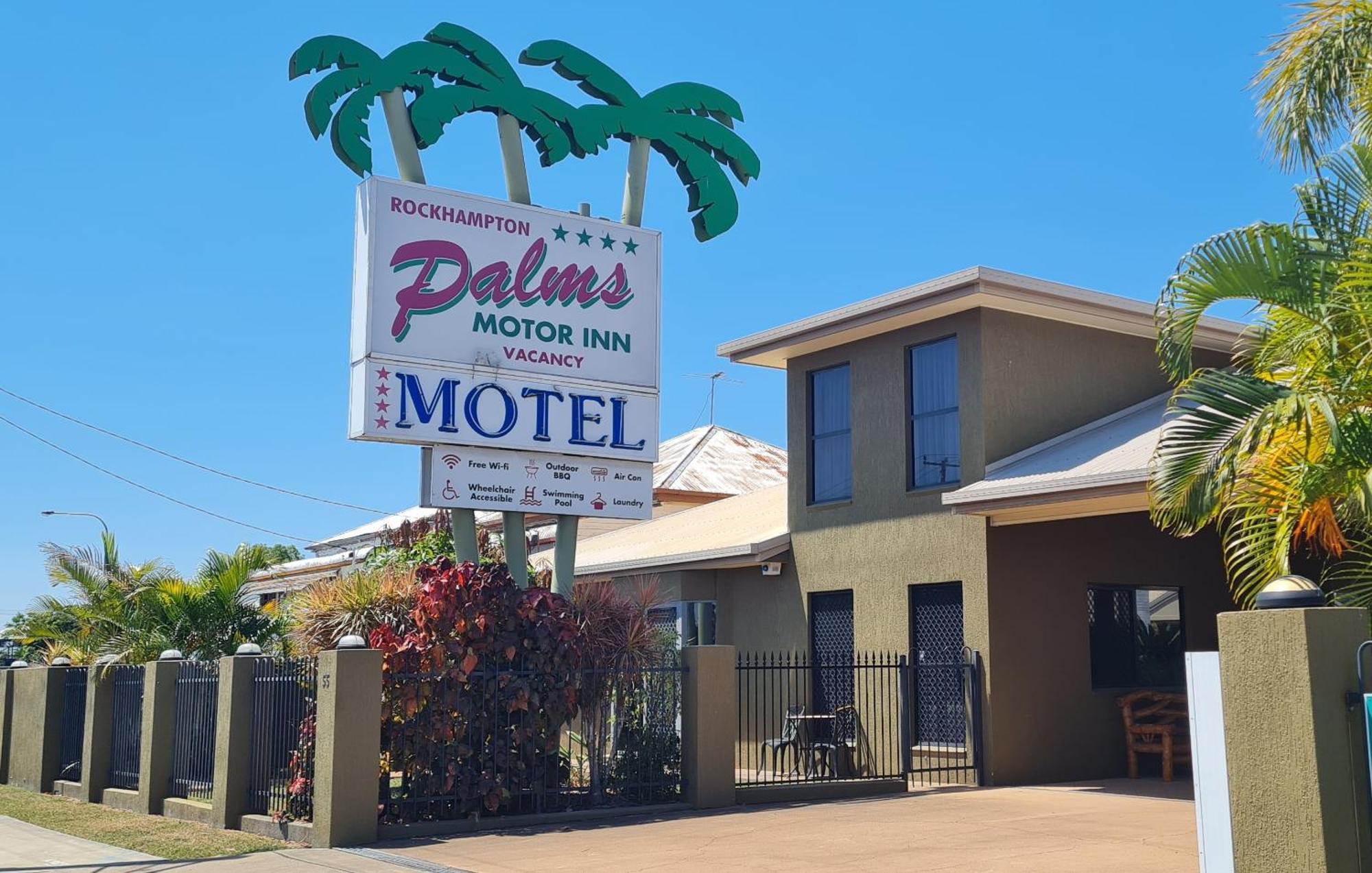 Rockhampton Palms Motor Inn Exteriör bild